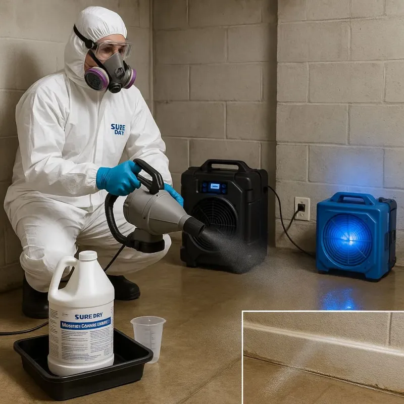 Sanitization and Odor Removal process in Burton, SC