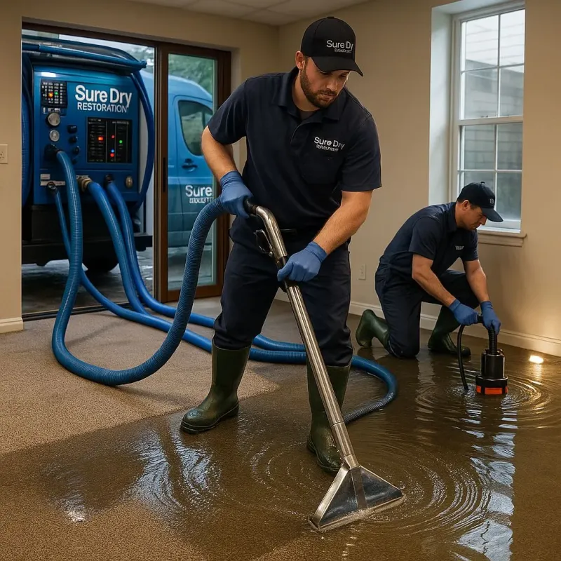 Water Extraction and Removal process in Burton, SC